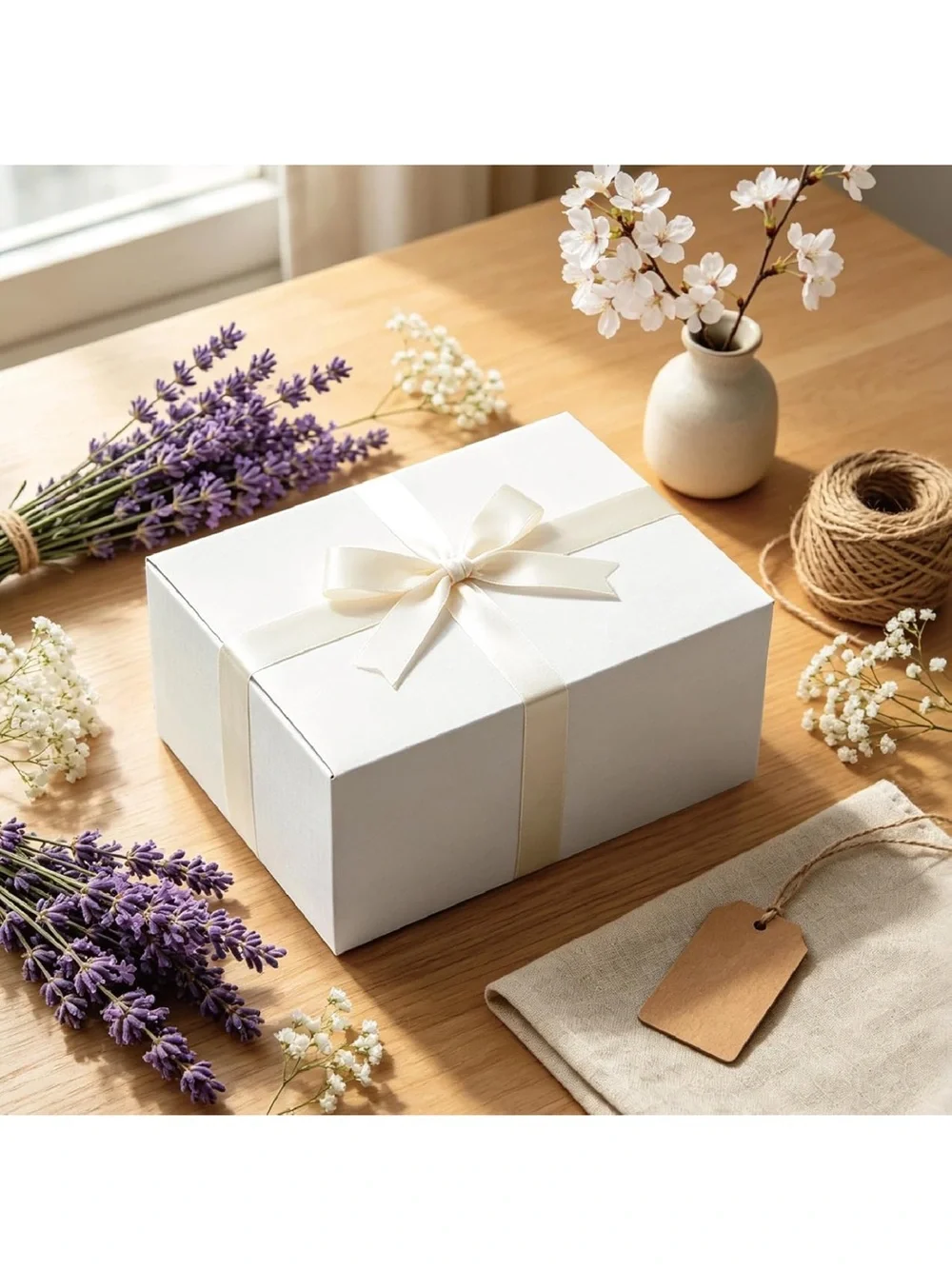 20 pack 8*6*4 inches small shipping boxes white corrugated cardboard boxes